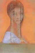 Odilon Redon Veiled Woman (mk19) oil painting picture wholesale